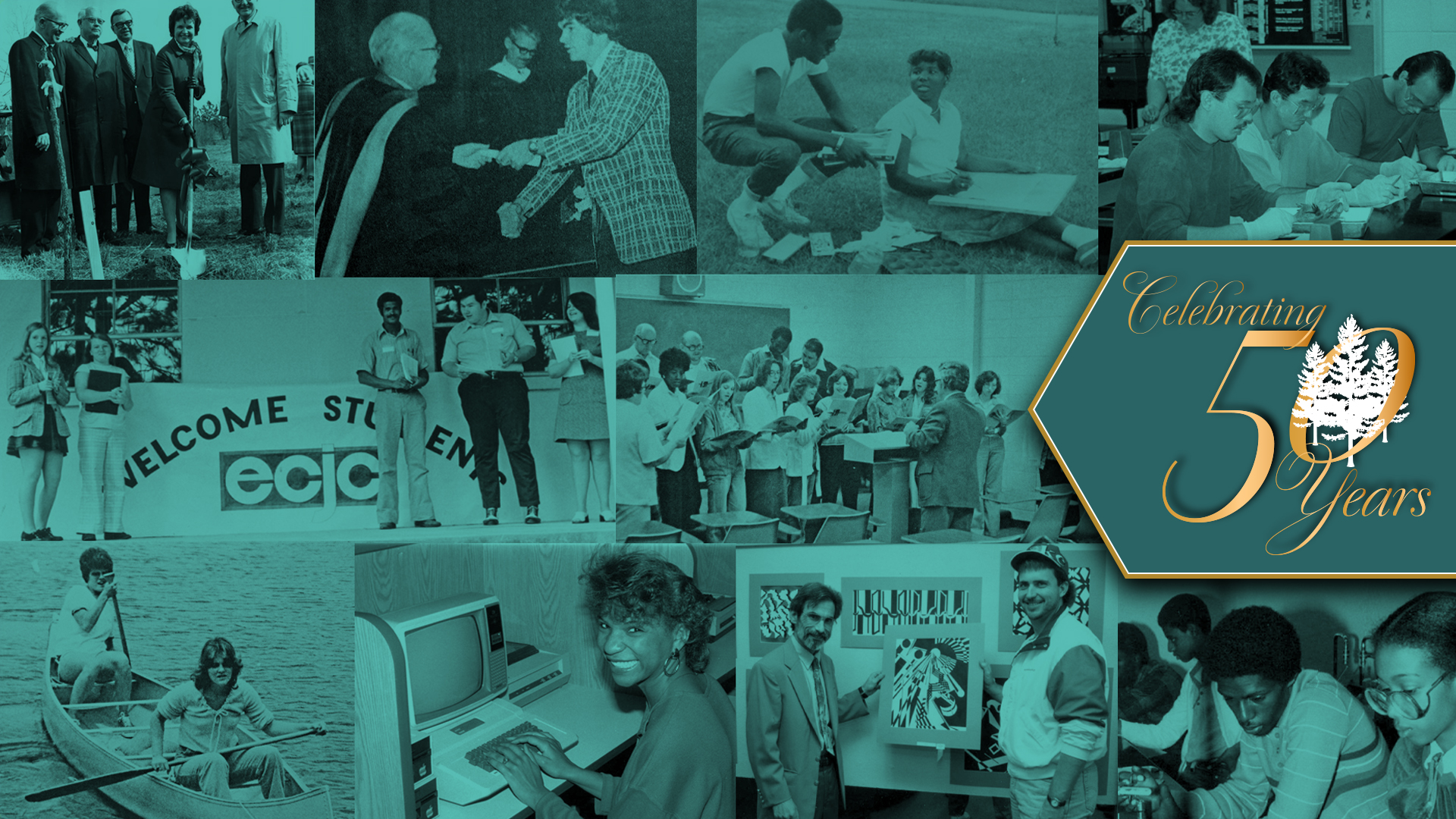 Collage of Vintage EGSC Photos